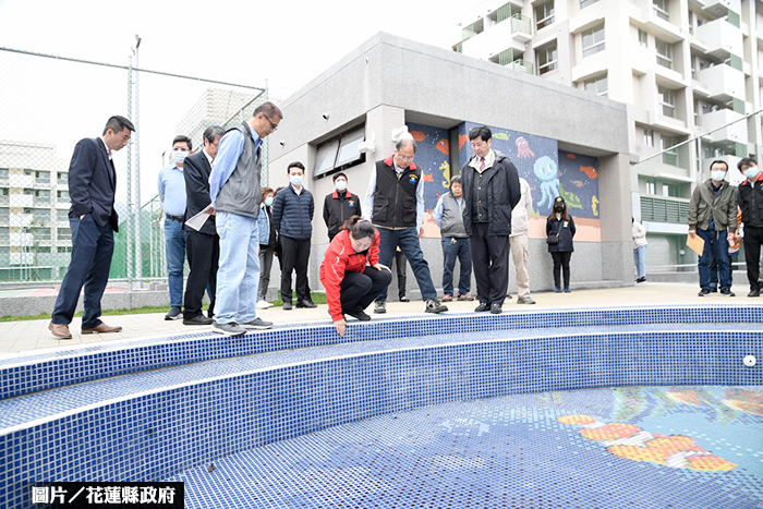 羨慕！花蓮首座青年住宅有泳池