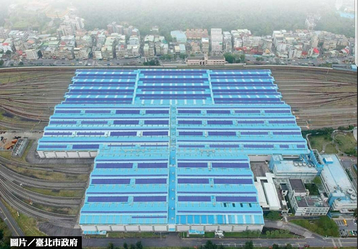 北投機廠設太陽能 預計發電430萬度