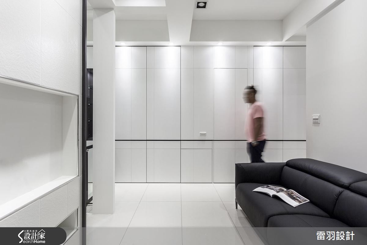 激能小宅放大術！ 給你滿滿收納量的 13 坪極簡現代宅