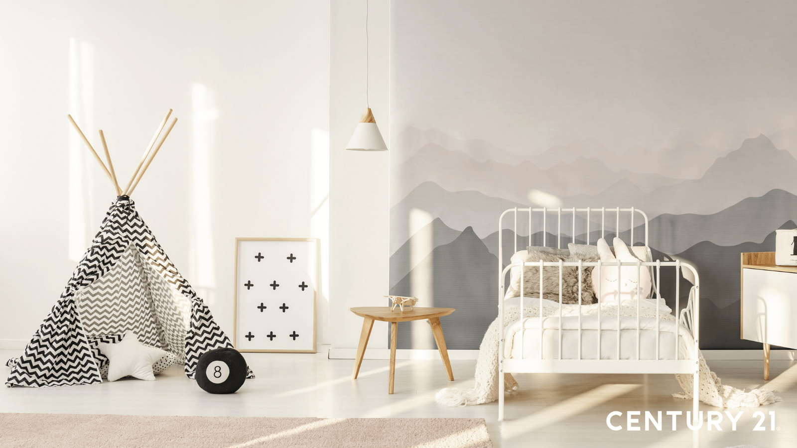 21世紀不動產整理了打造完美兒童臥室的小訣竅，讓你家小寶貝的個人空間實用又美觀。（圖片來源_21世紀不動產）