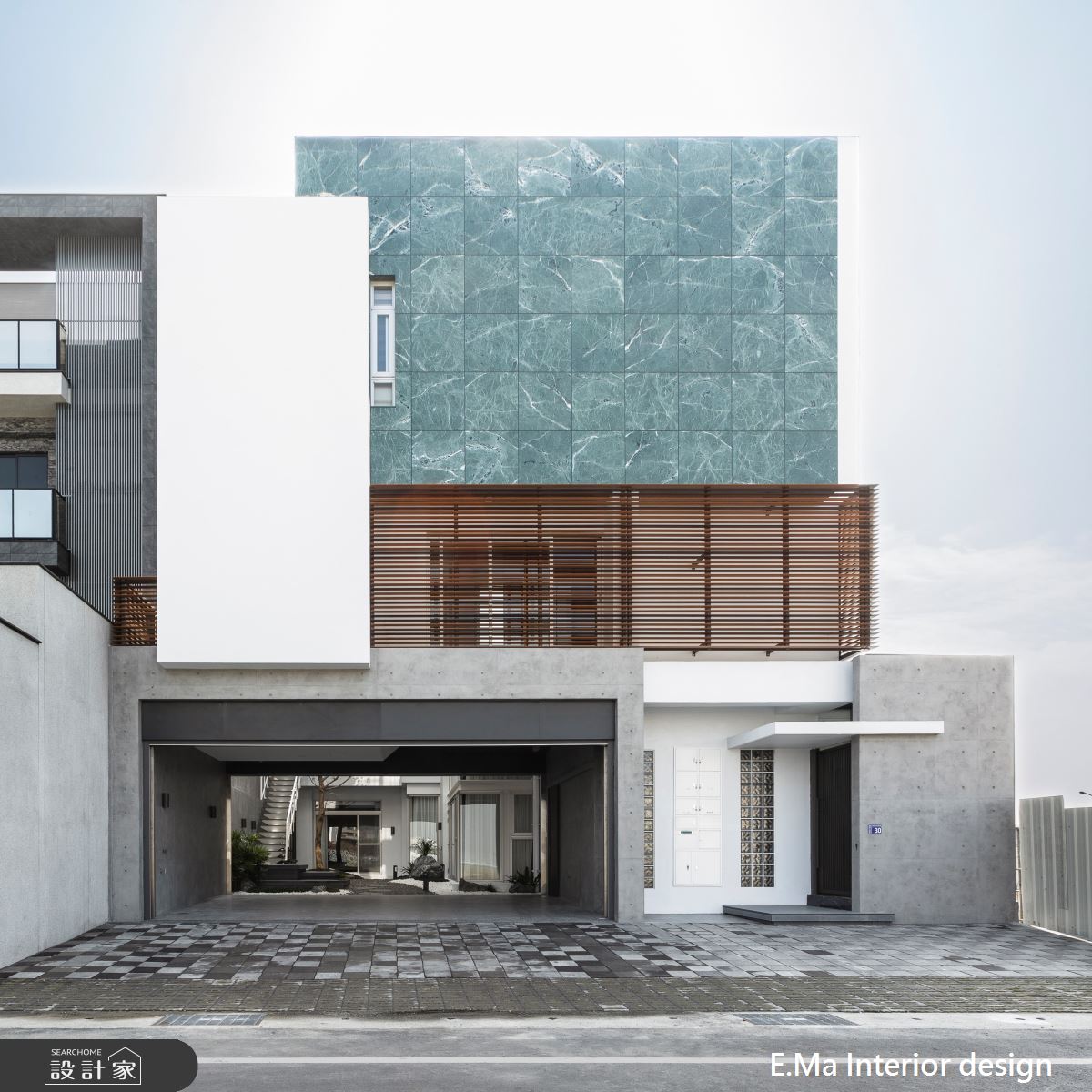 建築牆內藏花園，滿樓陽光空氣水