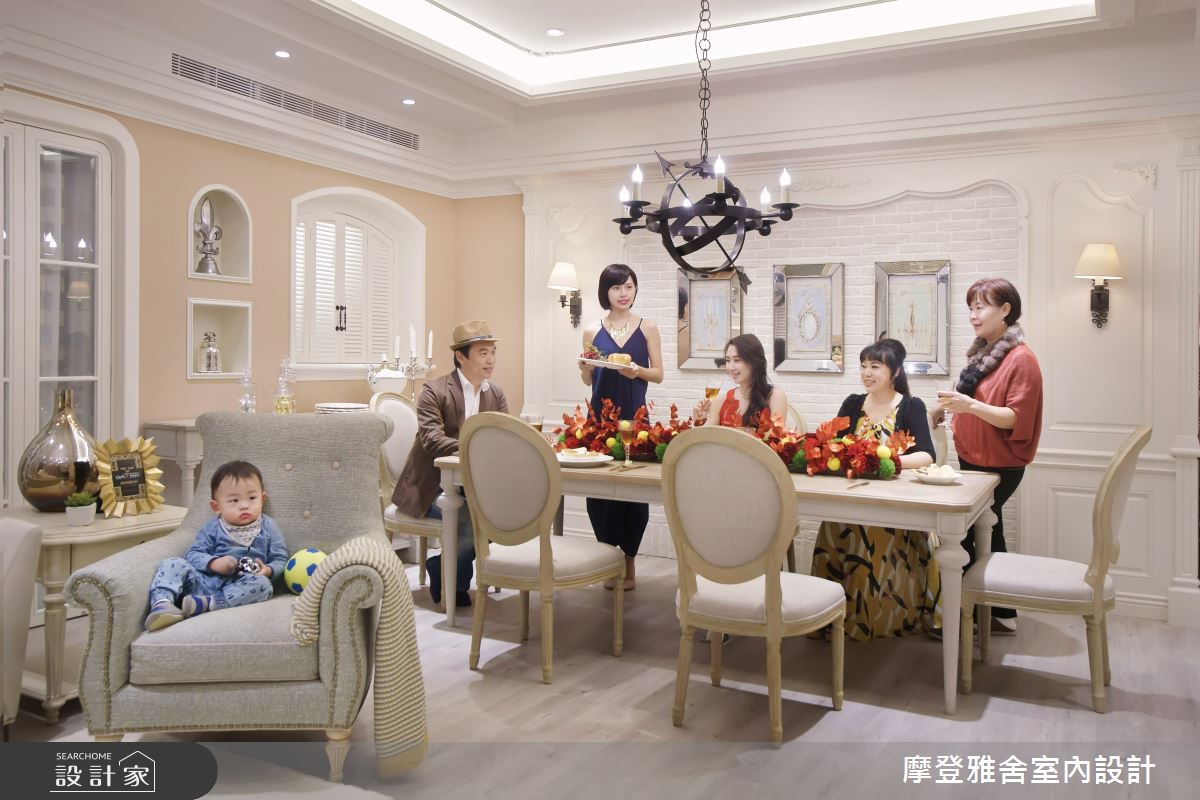 訂製鄉村風，滿足三代同堂需求的設計，讓親情無限蔓延！