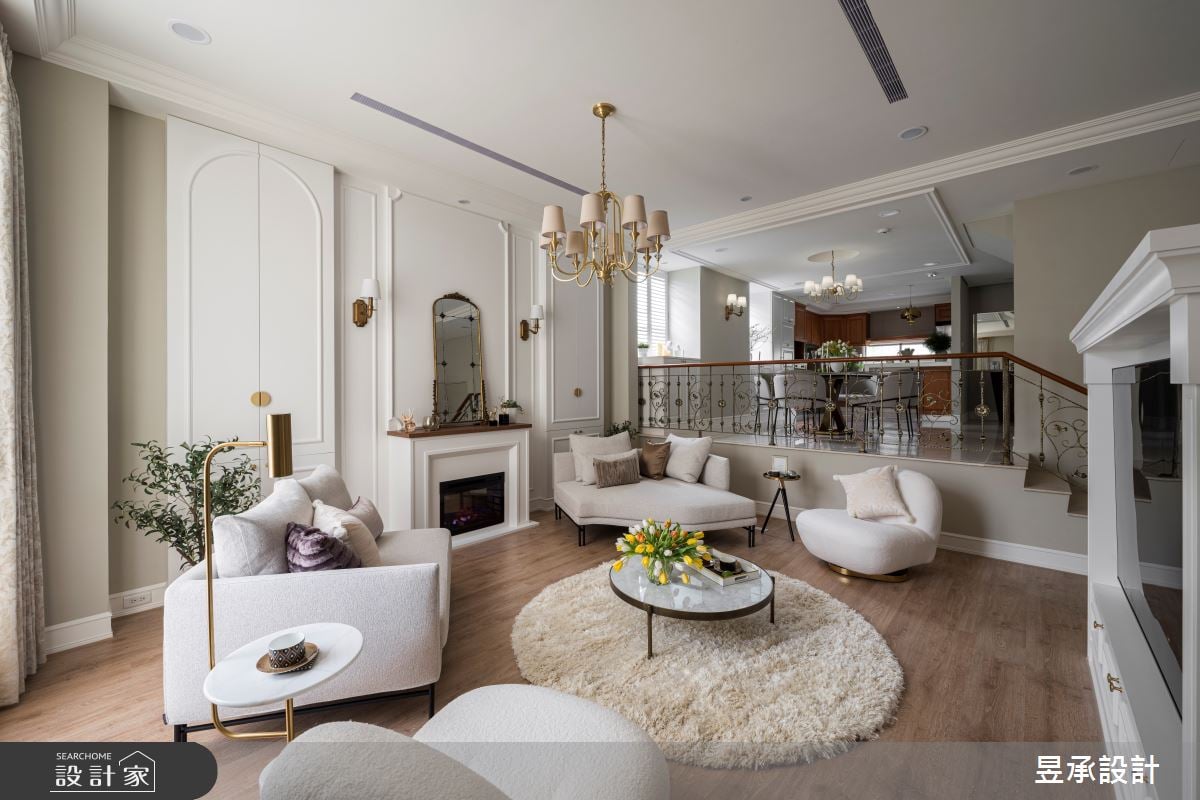 時尚美式複層別墅，媲美美劇優雅的舒適生活