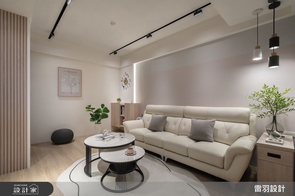 預售12坪熱夯北歐風小宅！風尚家具、軟裝、燈帶與柔美色調，堆疊療癒生活感