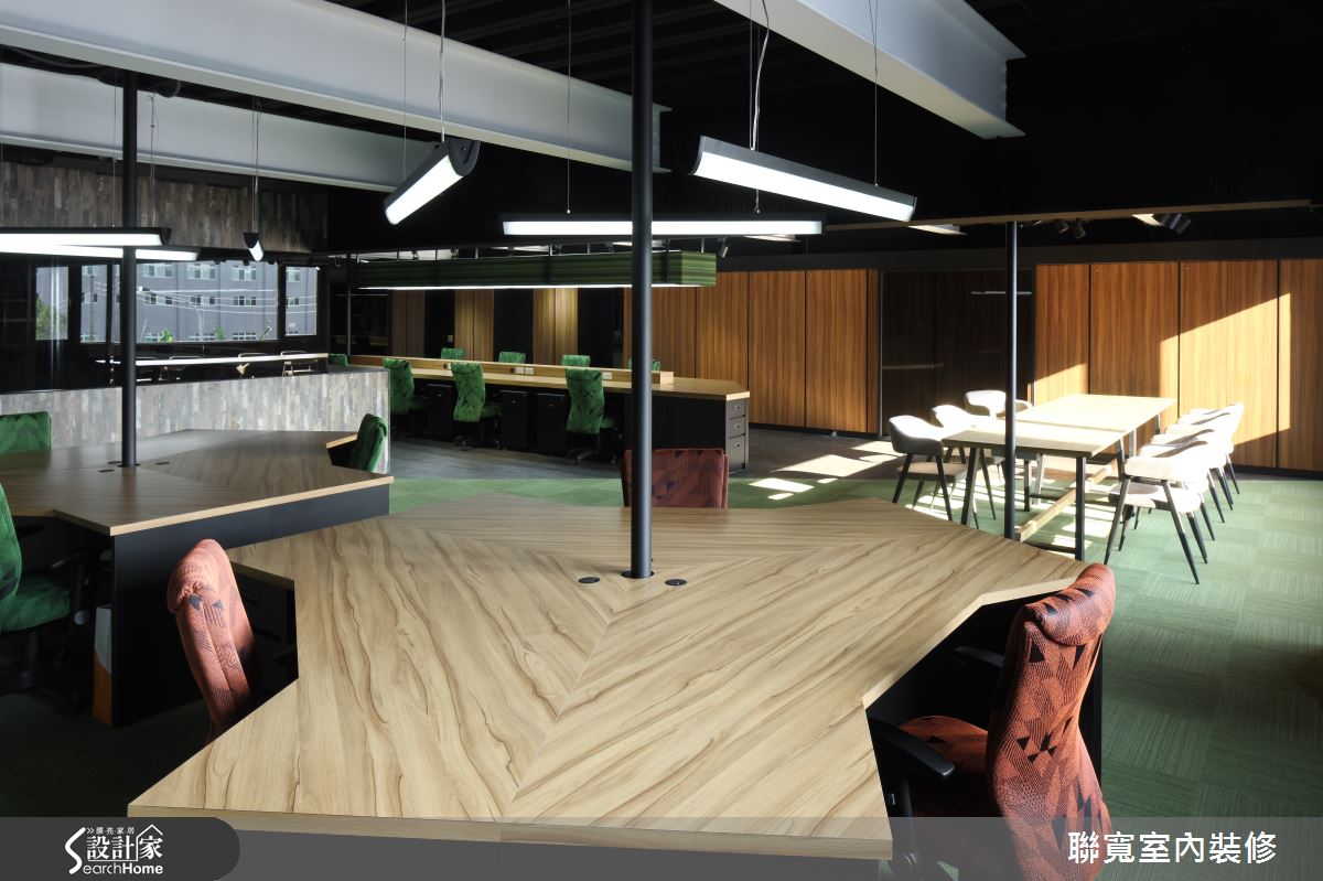 上班就像戶外野餐！把綠地搬進商空辦公室