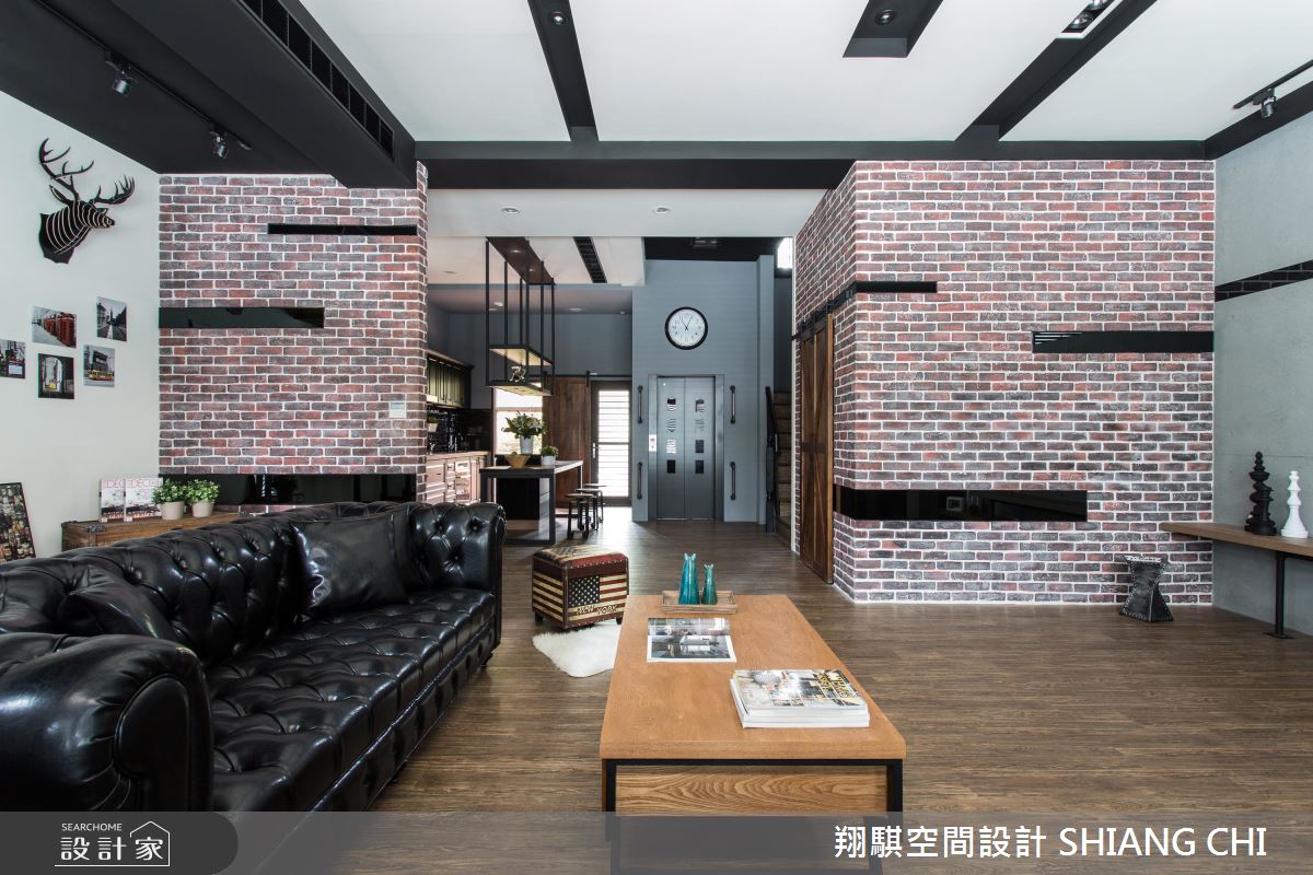 紳士與淑女的質感私宅！暖陽照耀英式復古工業風公寓