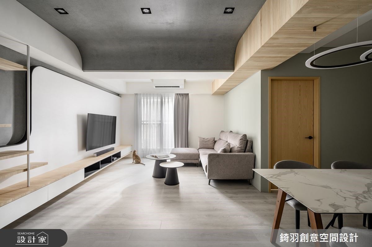 展開和貓咪同居的好生活！在 30 坪溫潤北歐宅，悠遊簡約美好日常！