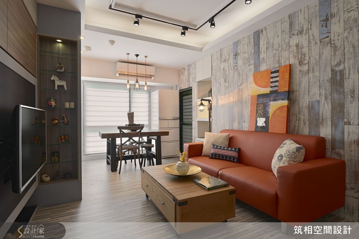 材質鋪陳出有別以往的工業感居家