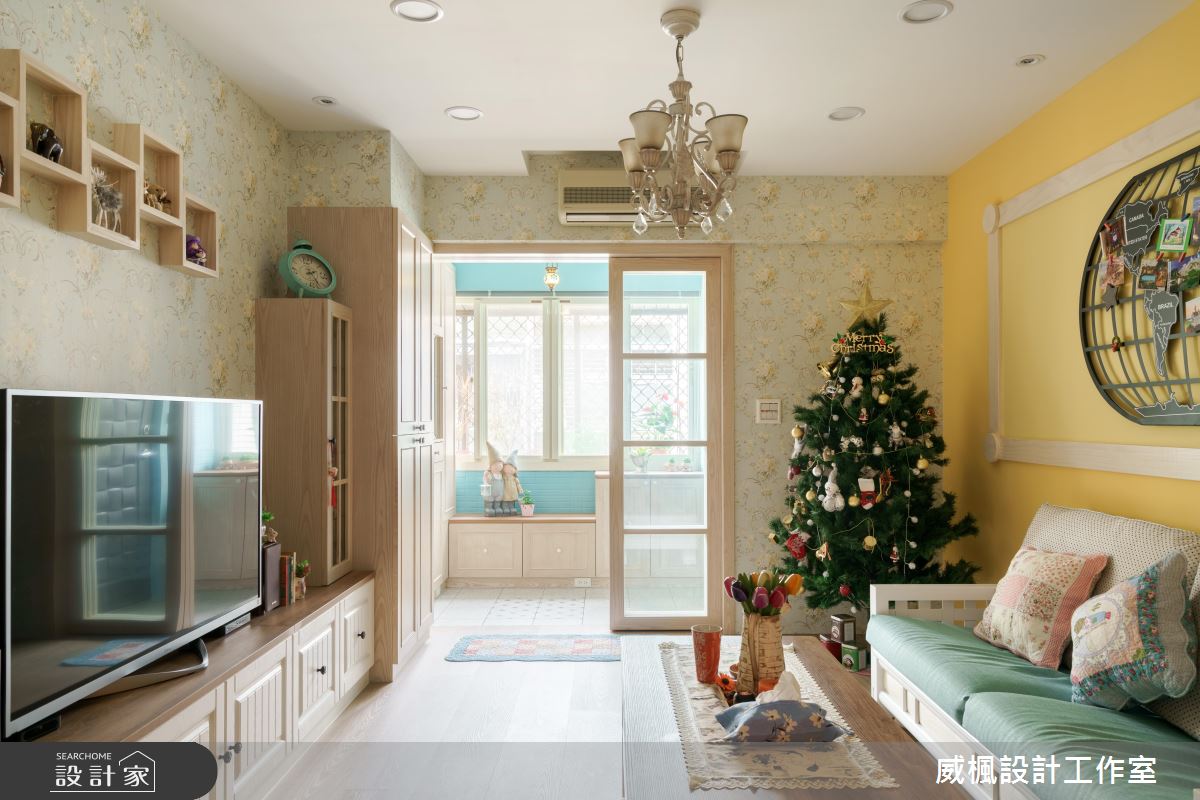 25坪老屋，2個人的家，有故事的鄉村風居宅