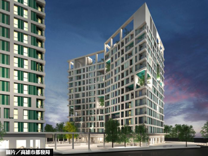 高雄社宅「凱旋青樹」開工 2022年完工