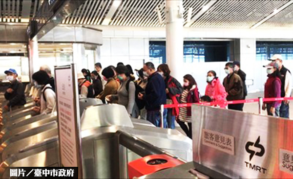 中捷綠線試營運首日 搭乘人次破5萬