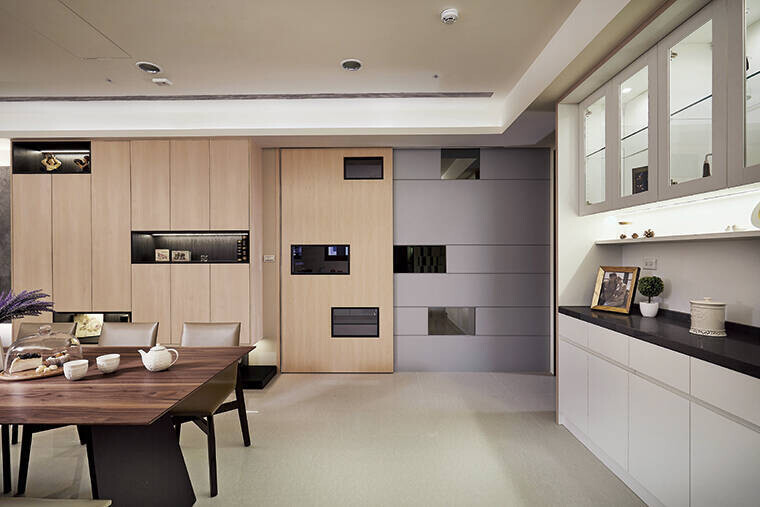 綠意築居空間設計以內斂質蘊的設計語彙，創造品味優質宅邸