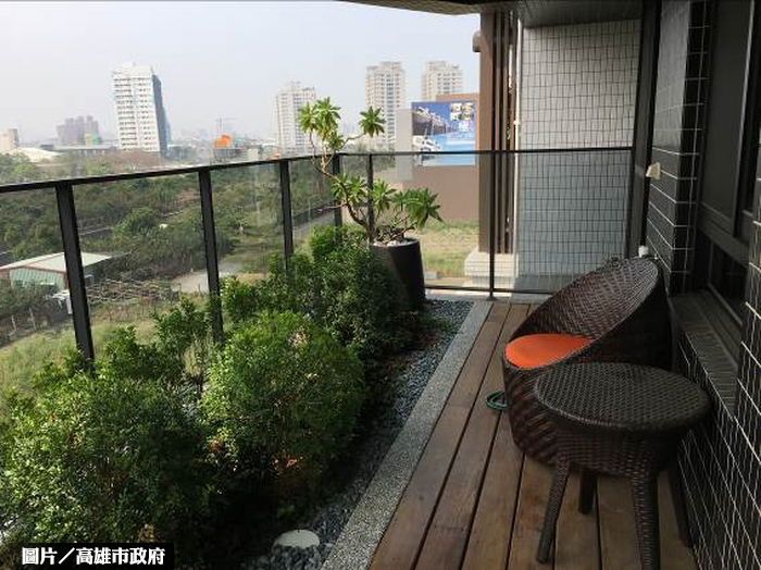 高雄厝景觀陽台　助綠化也助銷售