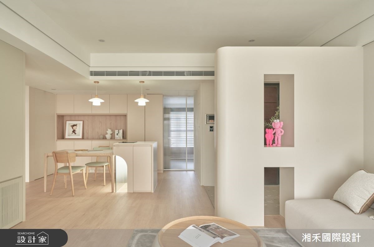 開箱療癒系網紅住宅！ 24 坪中古屋廳房重新分配，墜入燕麥色的浪漫日常