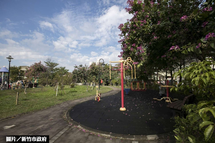 新竹頂竹圍公園改造 引入共融事遊具