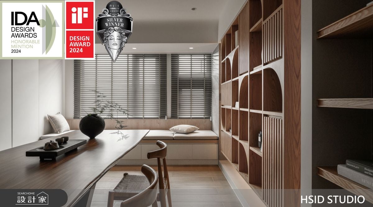 東方禪韻×恬靜鄉村風 弧形溫潤原...