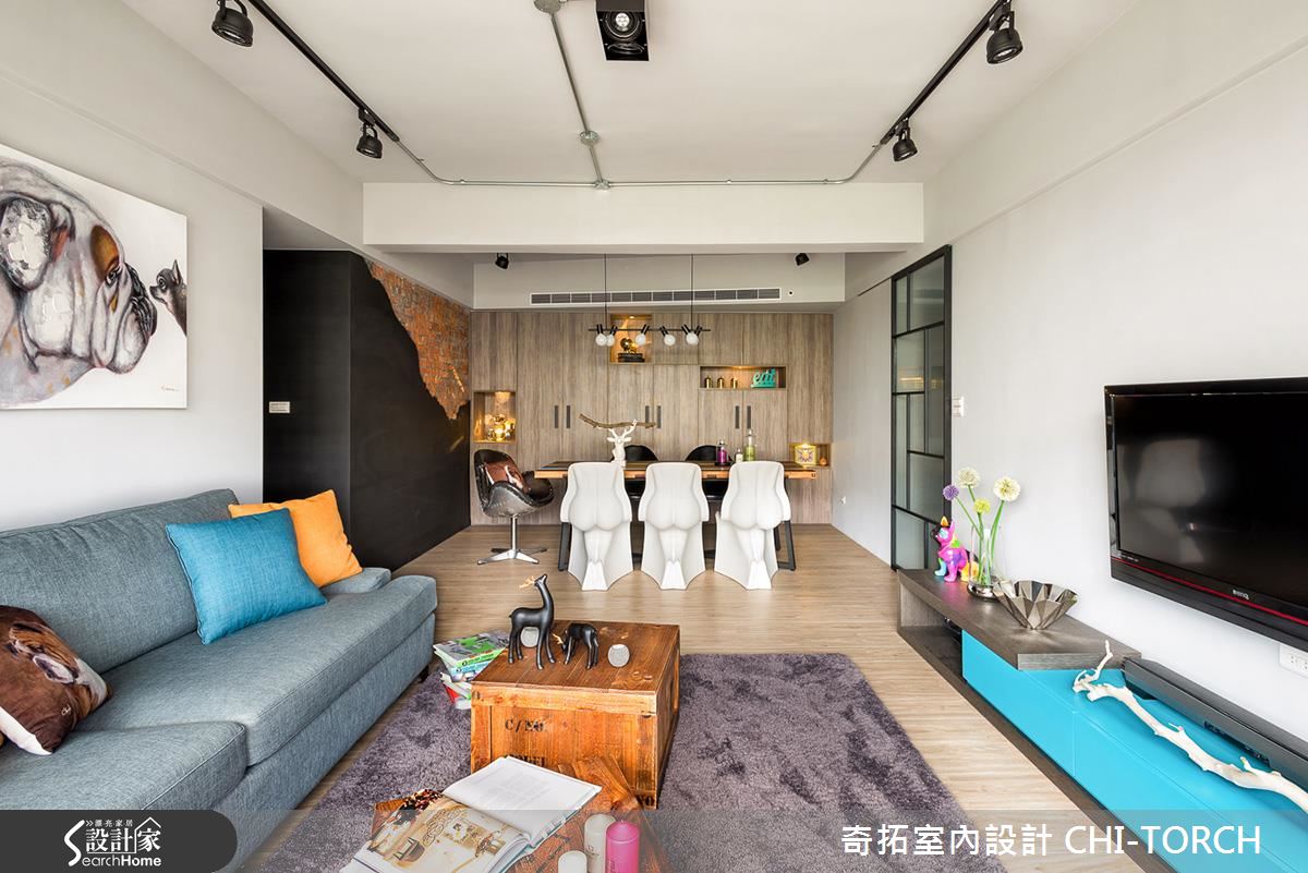 調味紅磚靈魂 25 坪老屋蹦出 Loft 新滋味