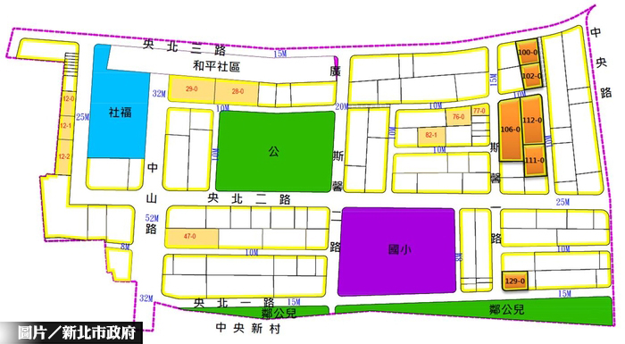 新店央北七筆土地釋出 將公開標售
