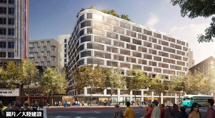 大陸建設今年總銷金額 約250億