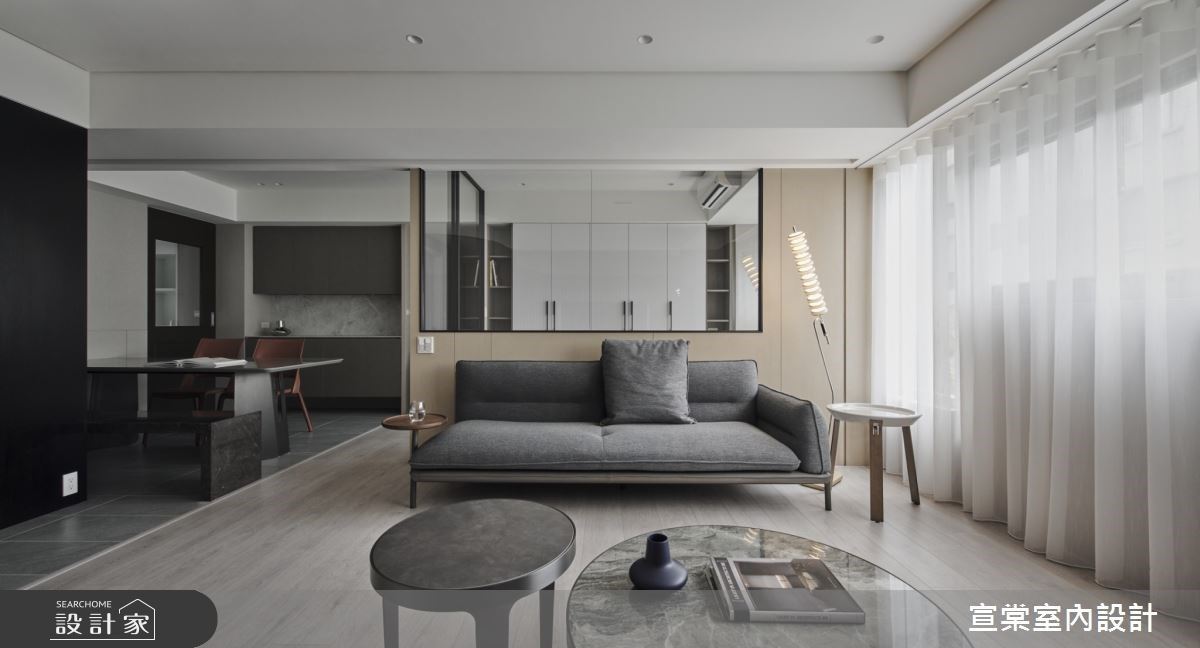沉穩現代風為24.5坪小宅闢出魔術收納空間！