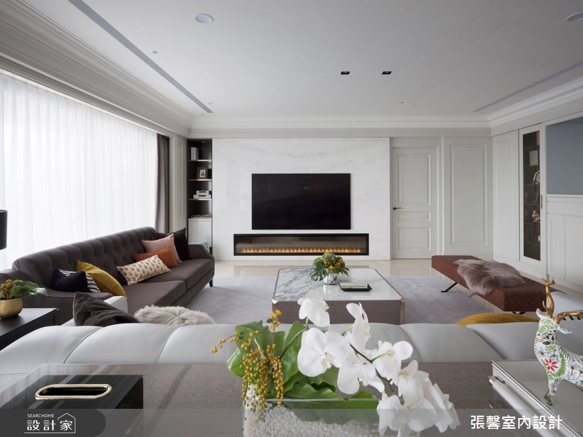 完美餐廚、夢想起居室翻轉中古格局！美式風豪宅照顧主人也款待客人