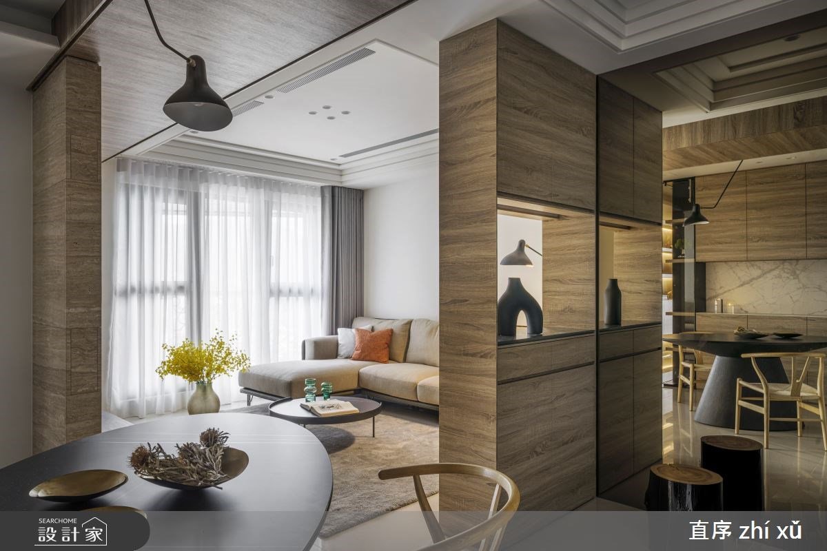 獨立又開放！ 中坪數3房2廳人文禪風居家，廊道成就書房儀式感！