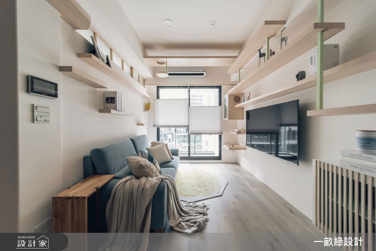與喵星人一起慢慢生活! 新竹22坪人貓共生宅把收納與跳台完美結合