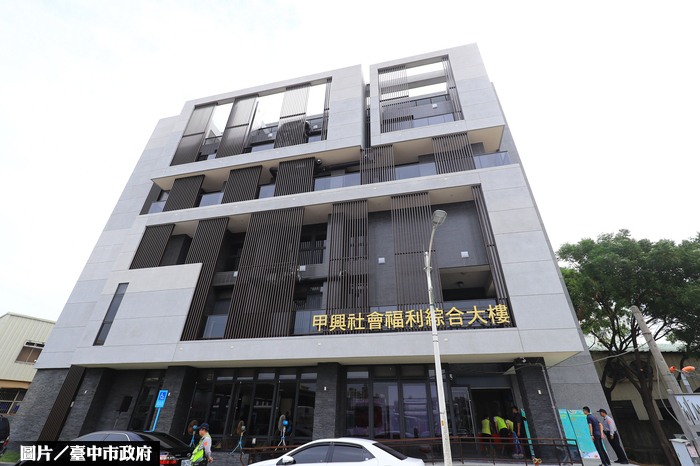 大里甲興社福大樓完工 明年初啟用