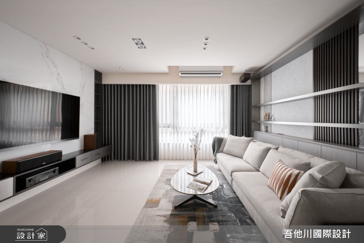 以光線導覽訂製透天！滿載變化與彈性的 55.7 坪別墅，創造一家五口自在...