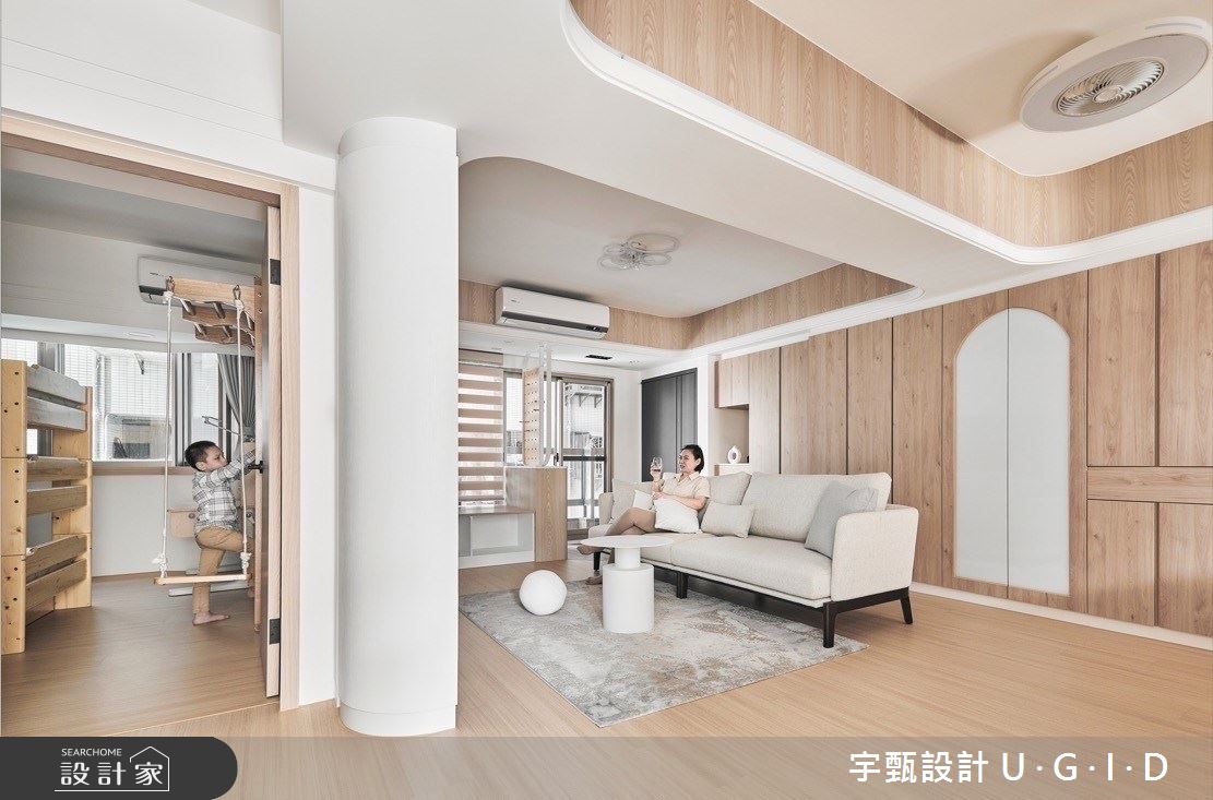 開箱老屋裡的療癒系生活!25坪北歐宅為一家六口三代同堂打造居家生活第二春