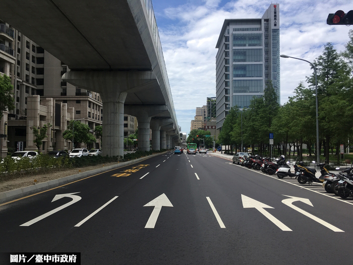 還路於民 台中綠線施工圍籬拆除