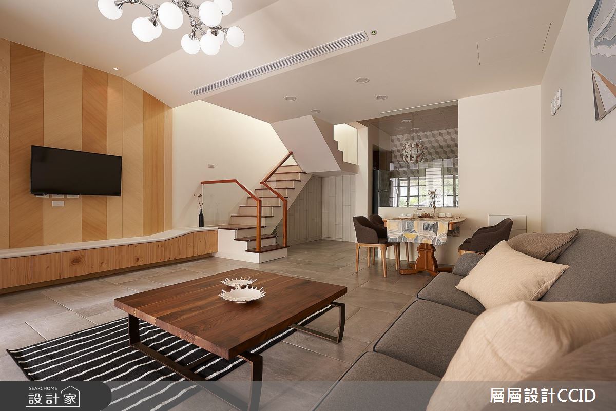 由內到外的白淨！30 年透天厝的樑柱隱形術