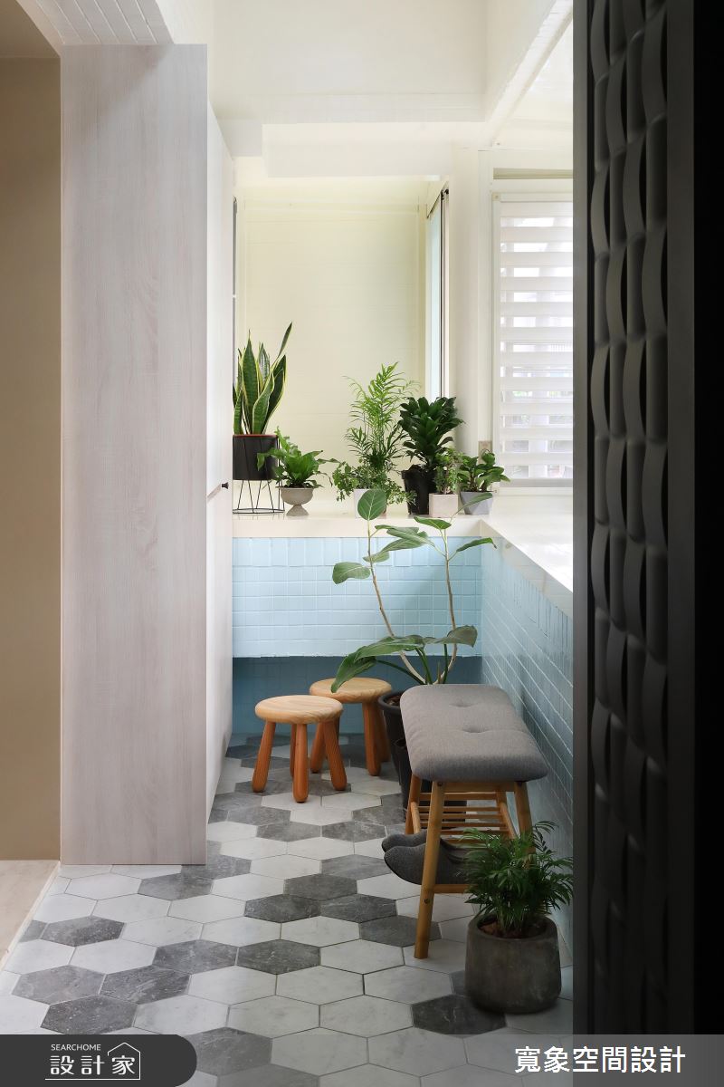 老屋許願成功！塗鴉牆配中島廚房，打造親子互動好距離