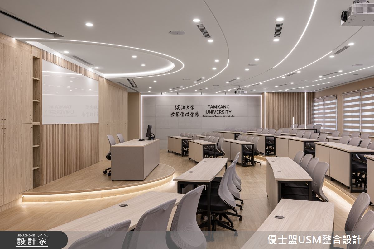 淡江大學老講堂絕地重生!結合現代與北歐成就超舒適教學空間