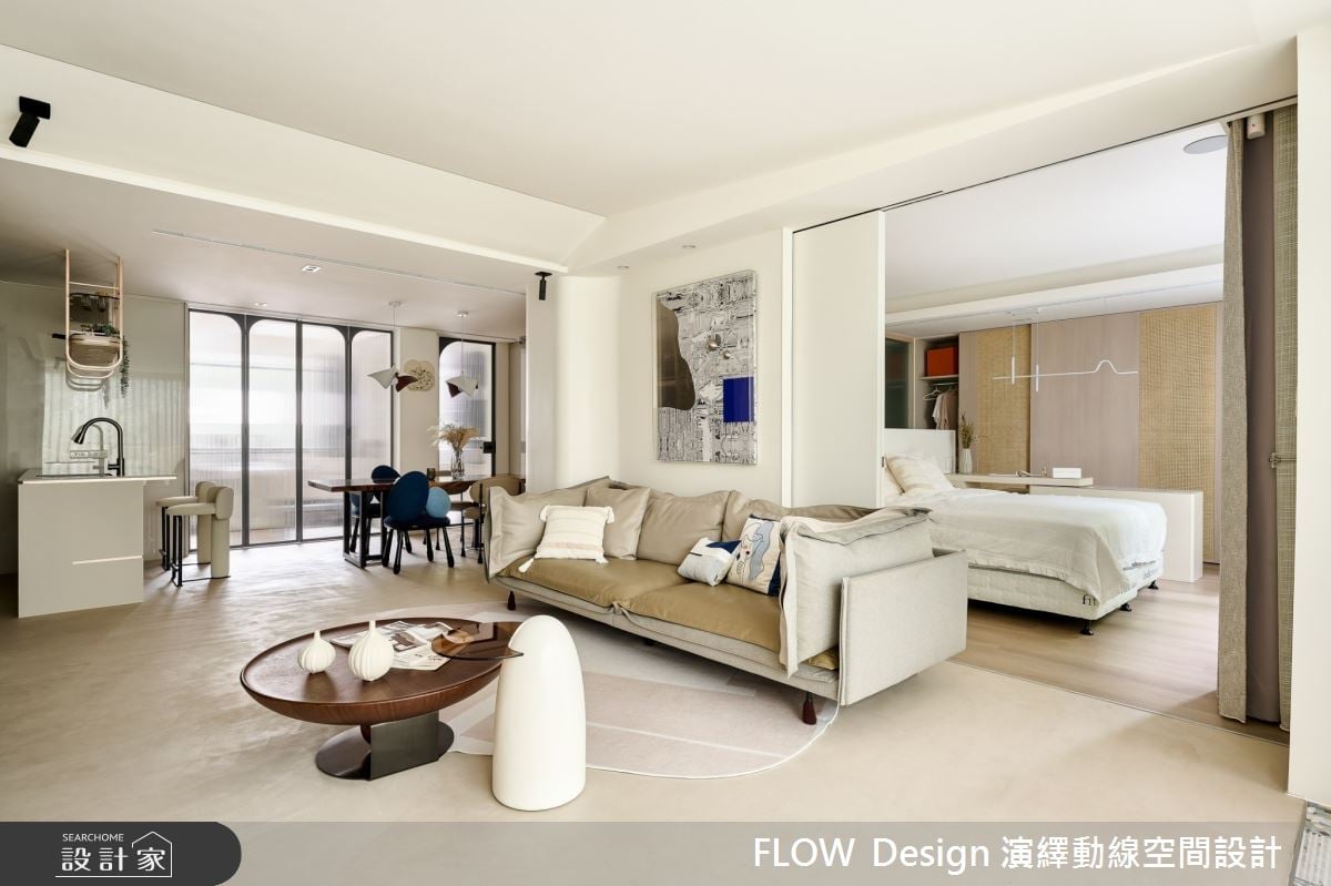 台北最療癒的老屋翻新！靠格局調整創造獨立空間，讓屋內各角落看見茂密...