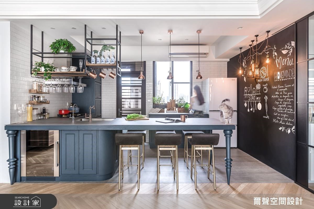 浪漫古典混搭個性工業風！在中島大餐廚，慶祝我們的甜蜜新婚！