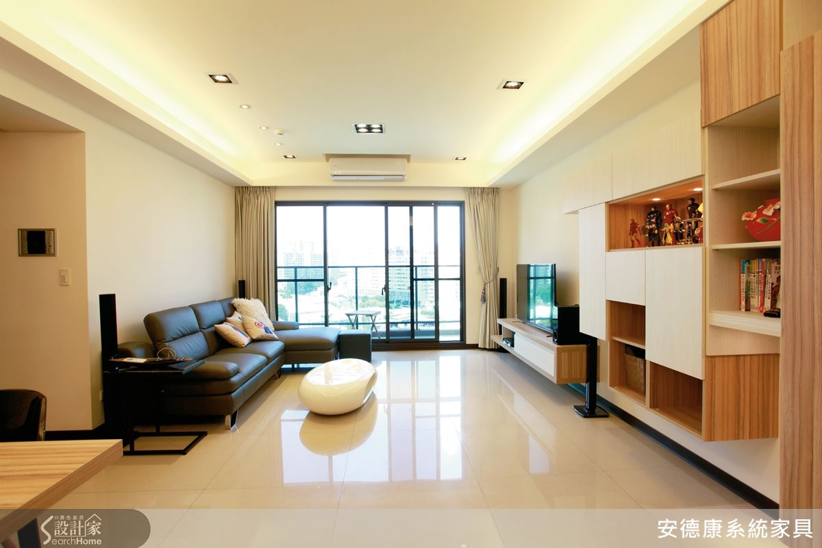 用減法做設計，打造一家四口的清新簡約宅！