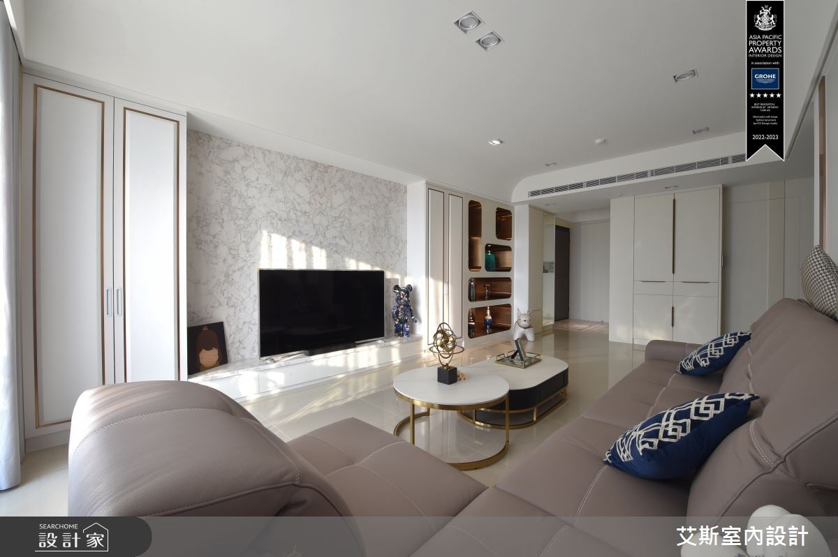 2022年國際地產大獎(INTERNATIONAL PROPERTY AWARDS)殊榮！40坪輕奢現代...
