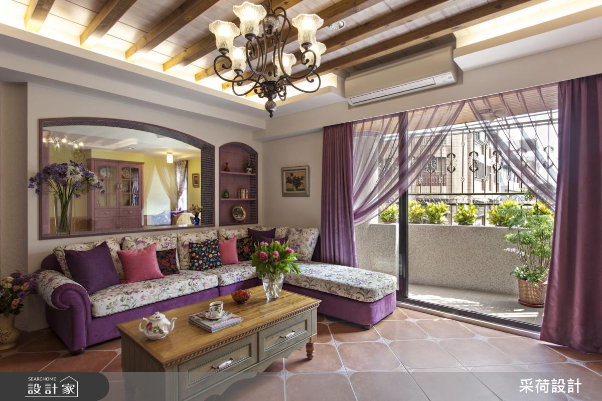 美呆了的夢幻鄉村風！用馬卡龍色彩改造中古屋大宅