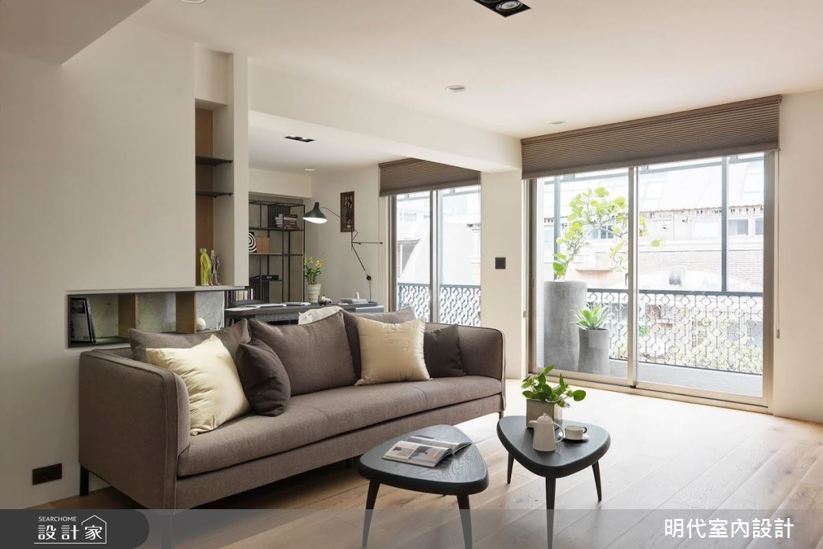 愛上陽光和溫潤木質感！ 與自然共處的 30 坪現代風單身宅