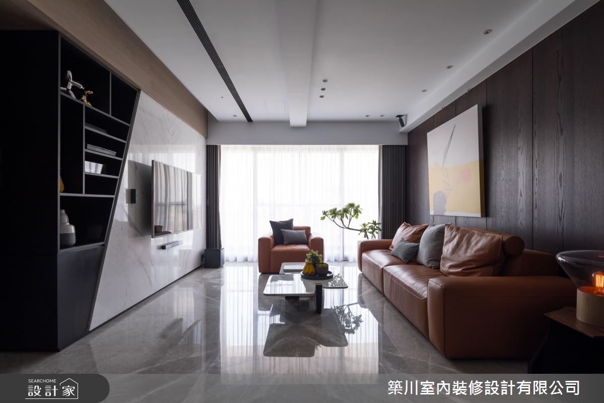 摩登黑白佐慵懶日光 打造 5 口 4 貓現代質感日常