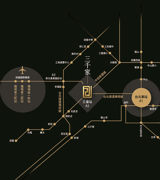 三重雙捷新核心 優質生活全面啟動