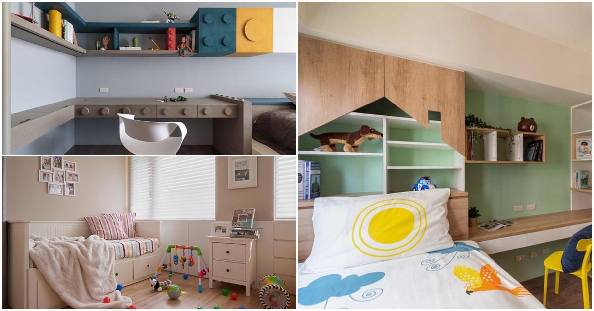 家裡不再玩具總動員！解決 7 大兒童房收納問題，玩具、衣服通通收好收滿