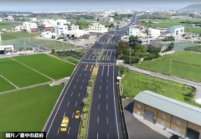 台中海線路平計畫  外埔到大甲路段完工