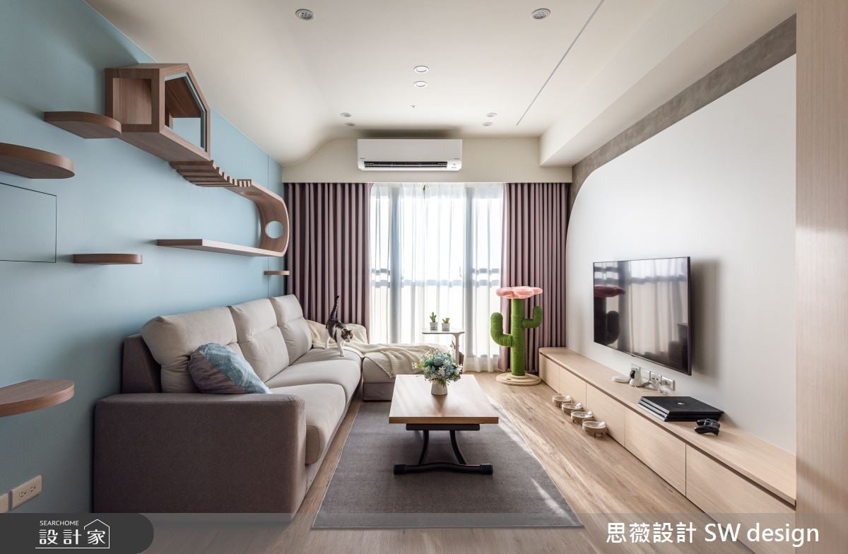 寵物宅設計、電競房的完美融合！現代北歐風交織愜意感