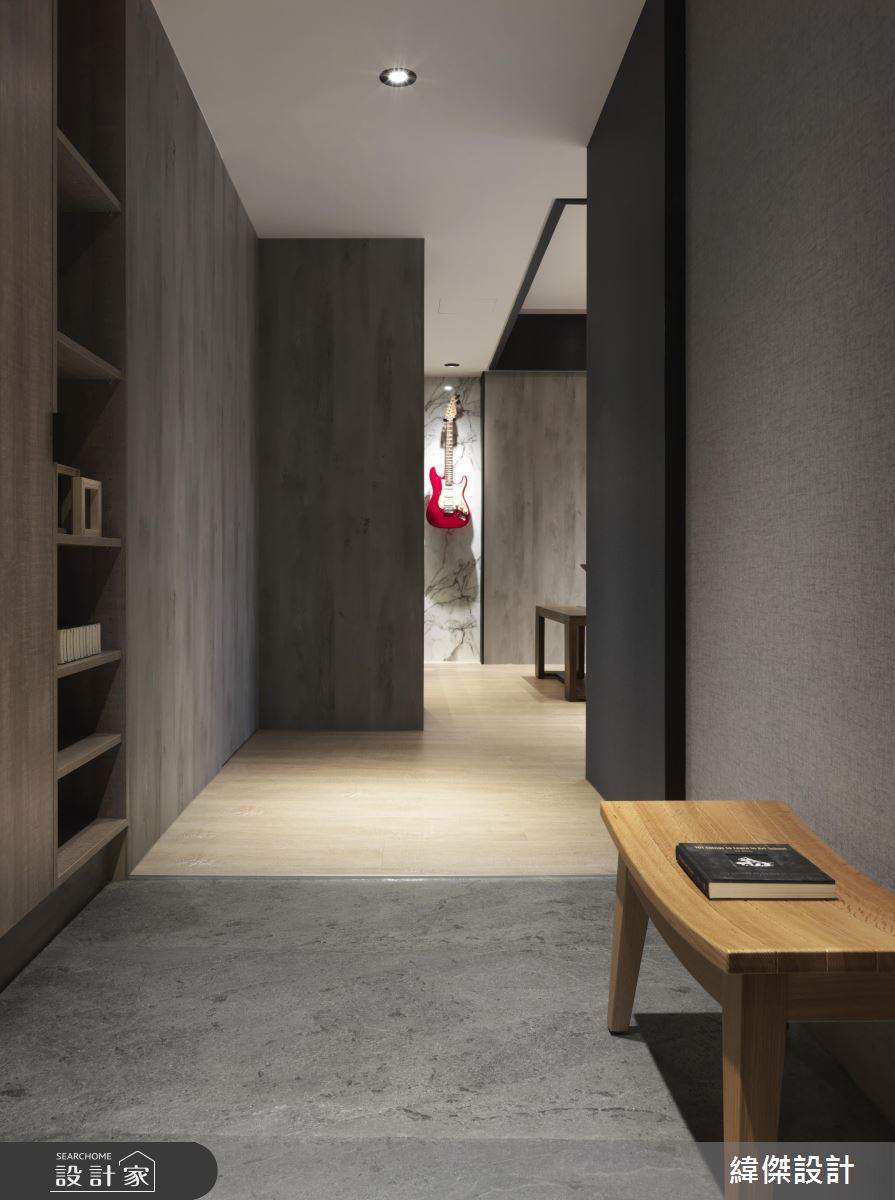 在家玩音樂！老屋變身 24 坪明亮文藝混搭宅