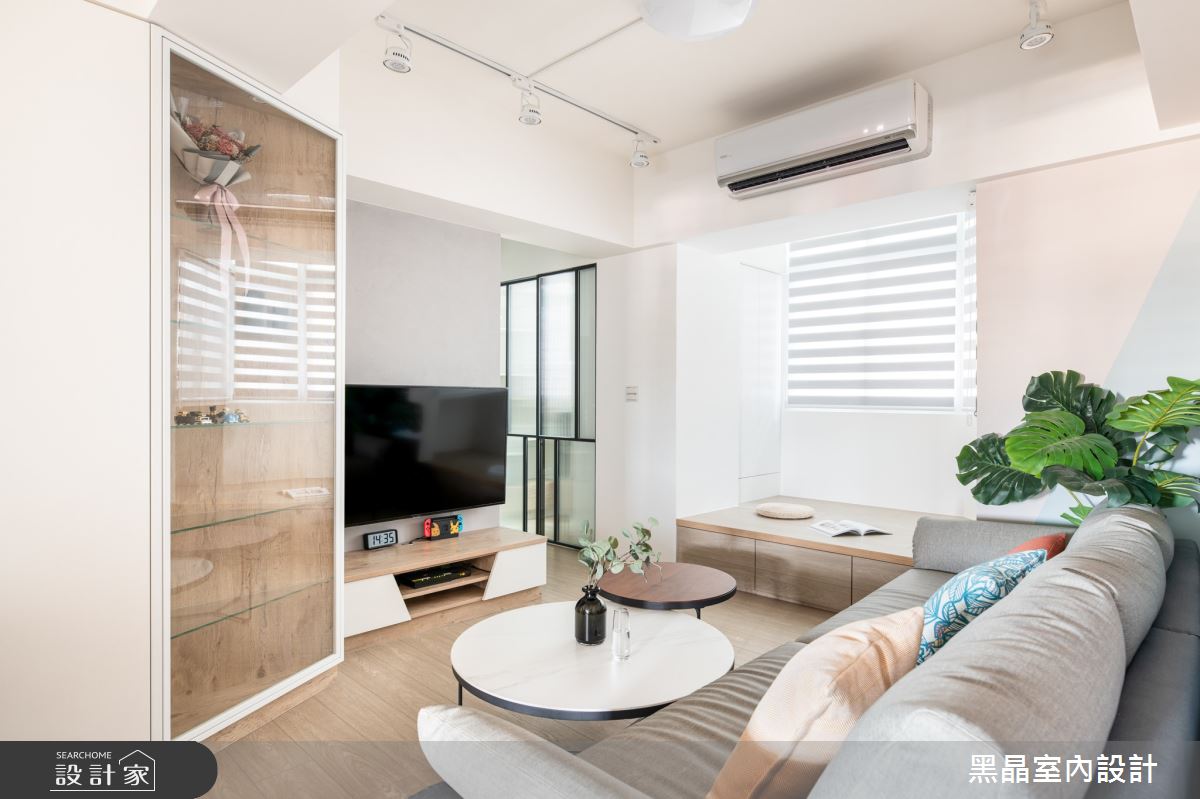 老屋蛻變北歐風！鋪陳花磚、窗邊臥榻與洞洞板收納，輕灑生活靈感