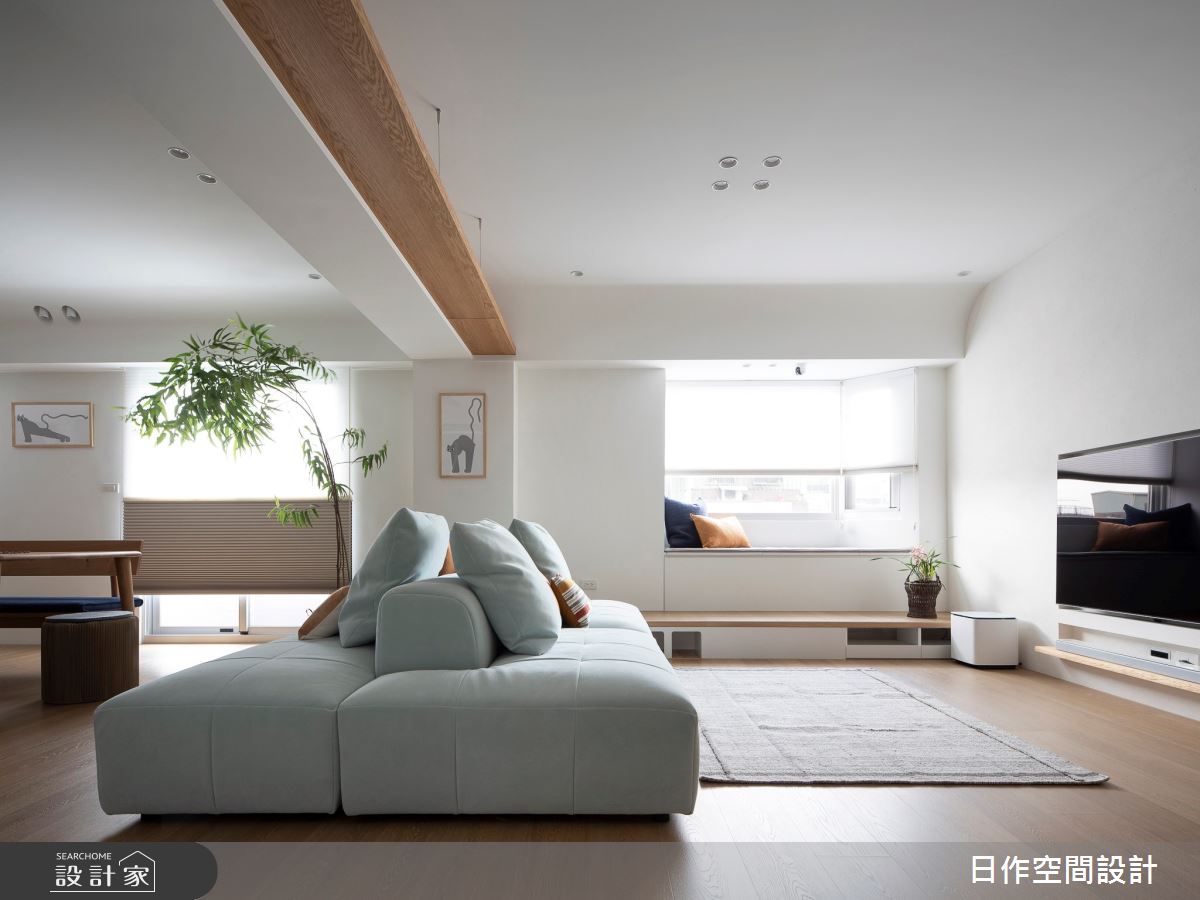 大齡老屋脫胎換骨!格局動線串起人寵生活的日式風格