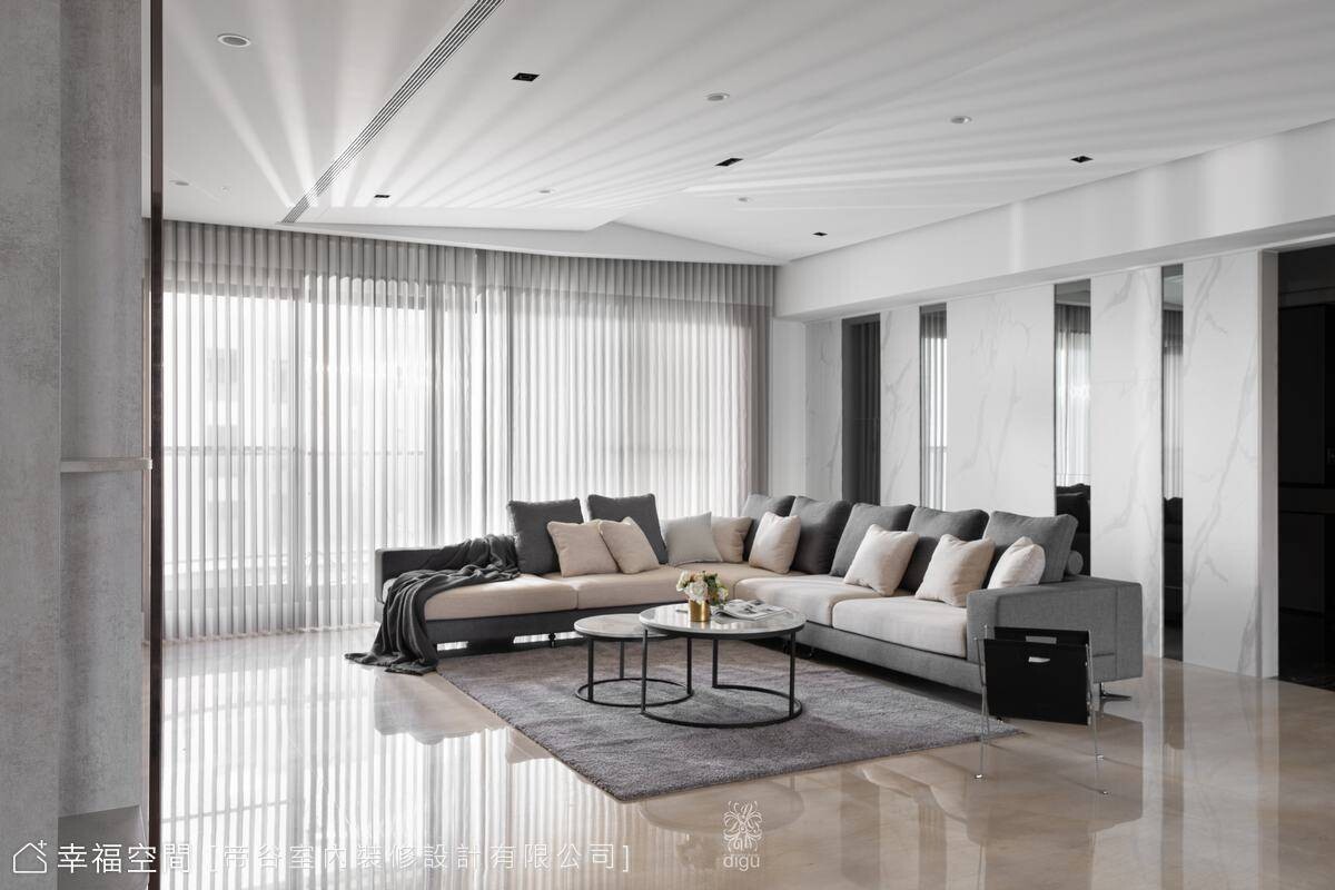 究極美學 大器俐落豪邸│現代風│70坪