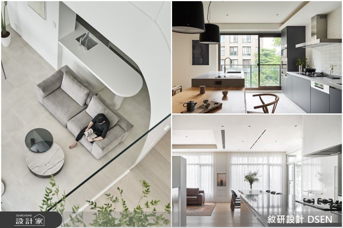 開放式餐廚也能很減壓？讓療癒好感系餐廚設計，帶你漫步自然與生活！